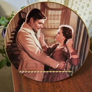 Gone with the Wind collectors plate.